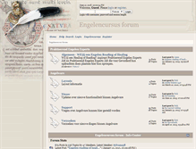 Tablet Screenshot of forum.engelencursus.nl